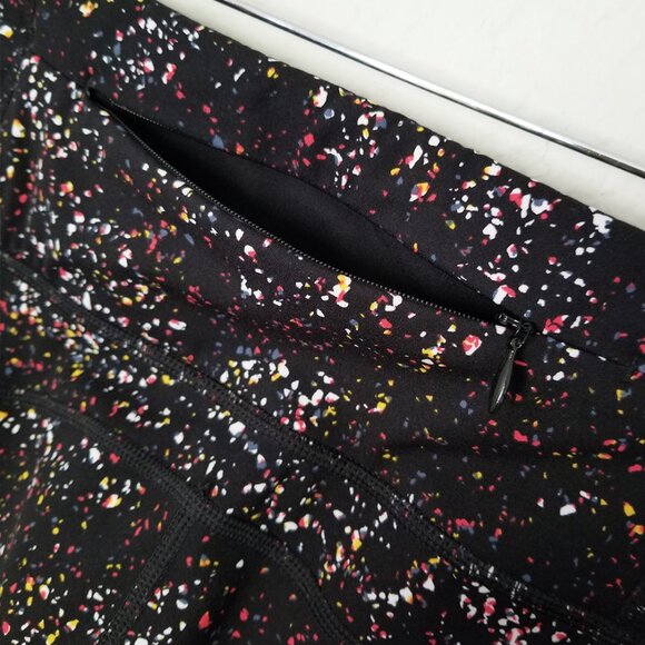 Sweaty Betty Power Pocket Workout 7/8 Leggings Women's 8-10 M Confetti Black - Picture 13 of 16